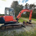 Mini escavatore Kubota KX161-2 - BENNA IDRAULICA PER INTONACO