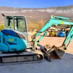 Escavatore cingolato Kobelco SK45SRX-6 Miniescavatore 4,5 t - 20156 - Ore 3250 h