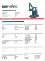 Miniescavatore Sunward SWE25UF - immagine 14