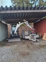 Miniescavatore Bobcat E27 con rotore basculante e pinza - immagine 9